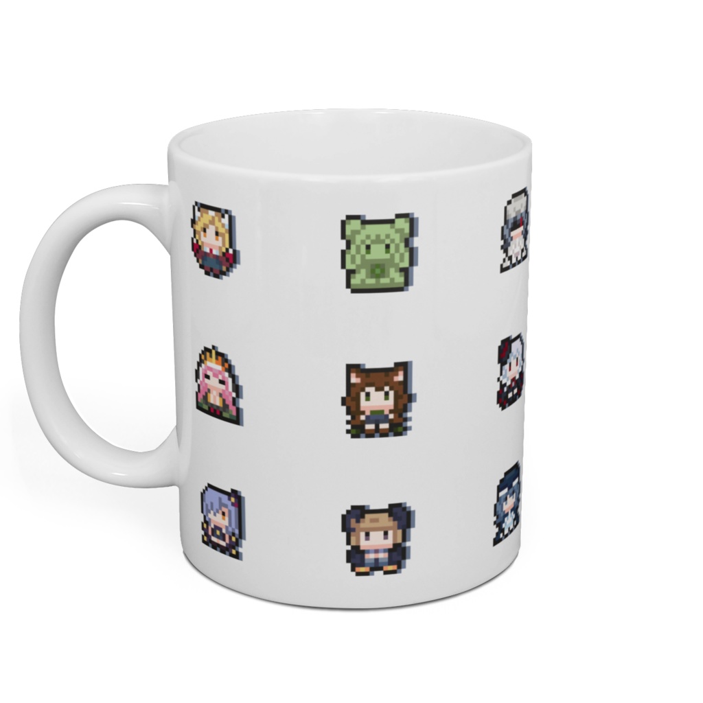 【モン娘ぐらでぃえーた】ドット絵 マグカップ