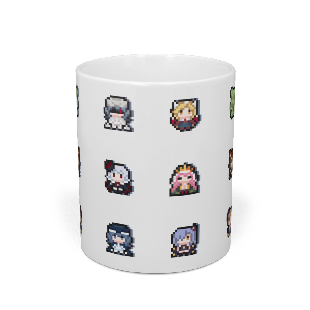 【モン娘ぐらでぃえーた】ドット絵 マグカップ