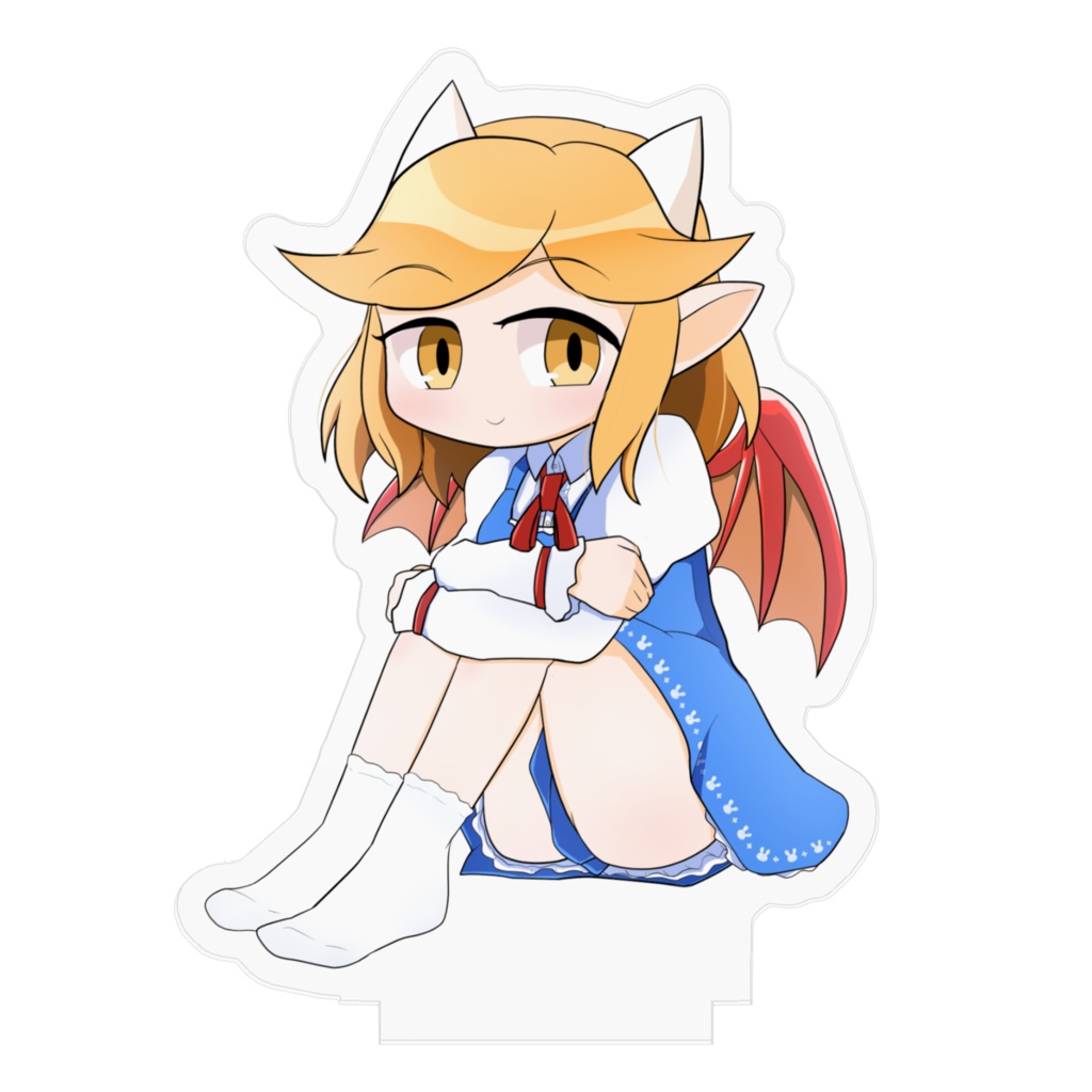 竜人の少女アリサ アクリルフィギュア01