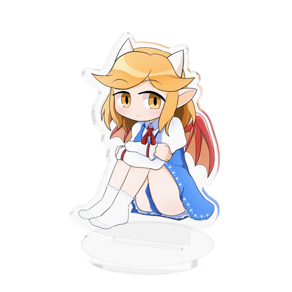 竜人の少女アリサ アクリルフィギュア01