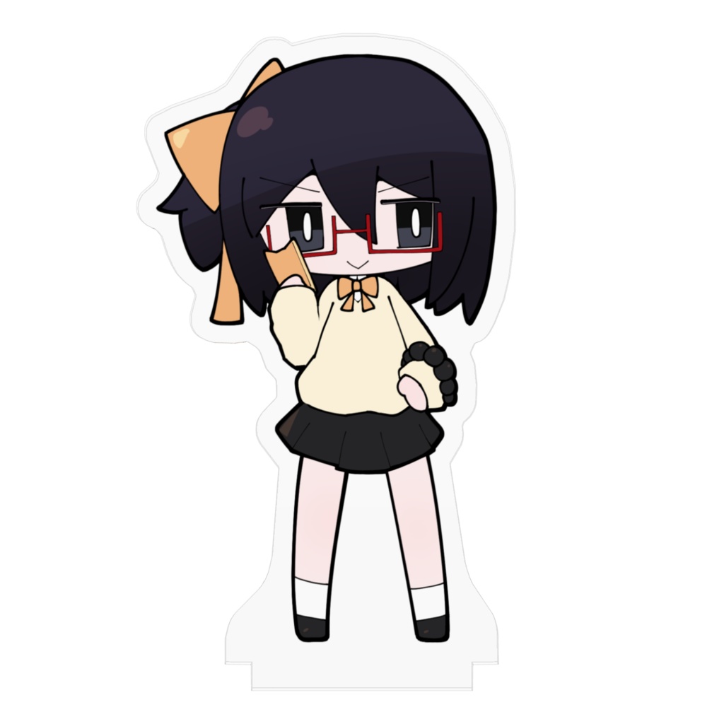 貧乏少女ちゃんちびキャラアクリルスタンド 01