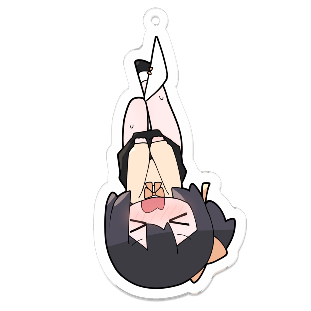 貧乏少女ちゃんちびキャラアクリルキーホルダー 05 70mm
