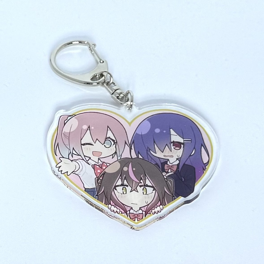 はろゐどガールズアクリルキーホルダー 70mm