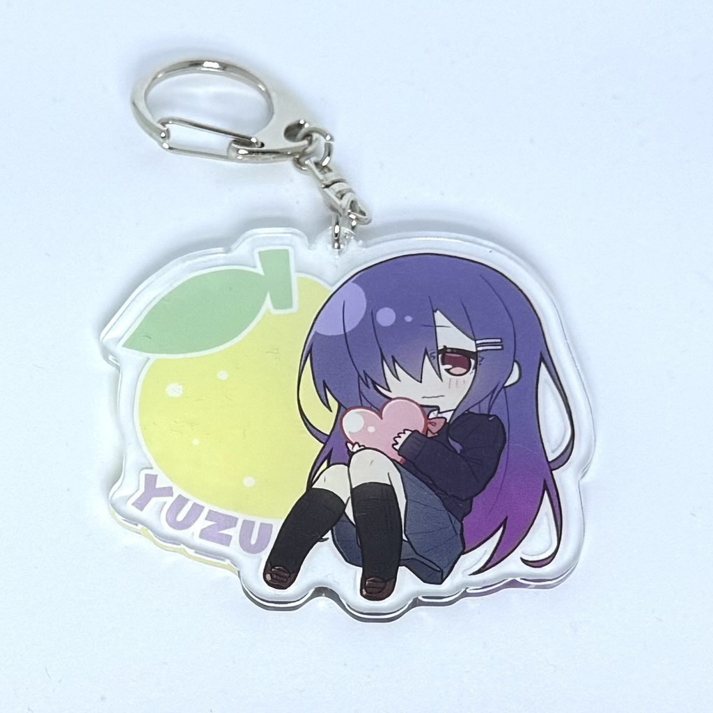 ゆずちゃんアクリルキーホルダー 70mm