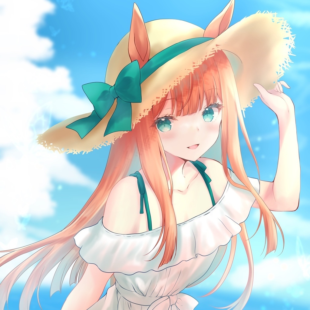 スズカさん等身大タペストリー
