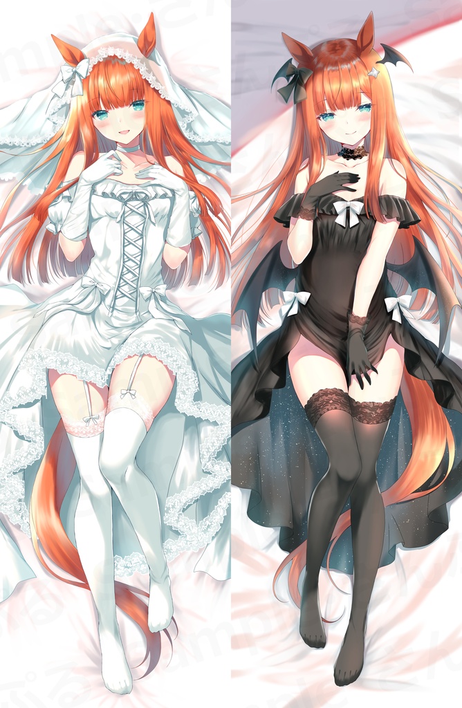 スズカさん抱き枕カバー(天使&悪魔ver)C108頒布グッズ