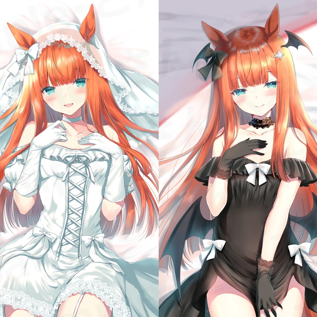 スズカさん抱き枕カバー(天使&悪魔ver)C108頒布グッズ