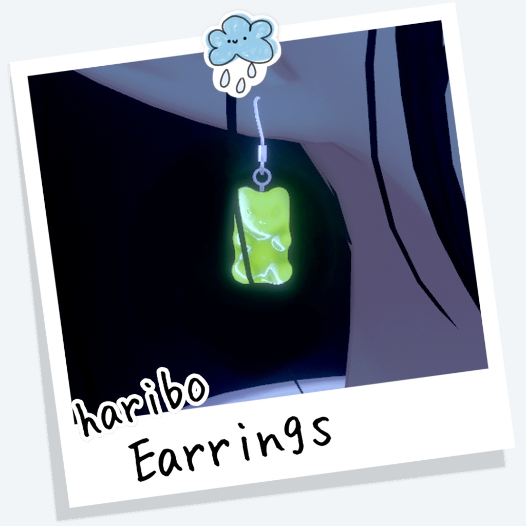 haribo earrings