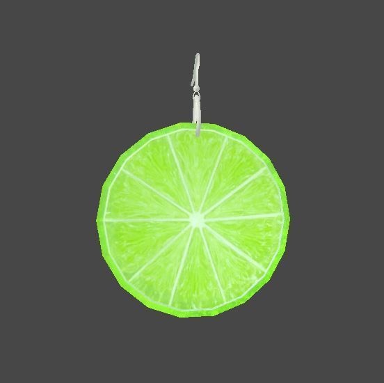 lime earrings