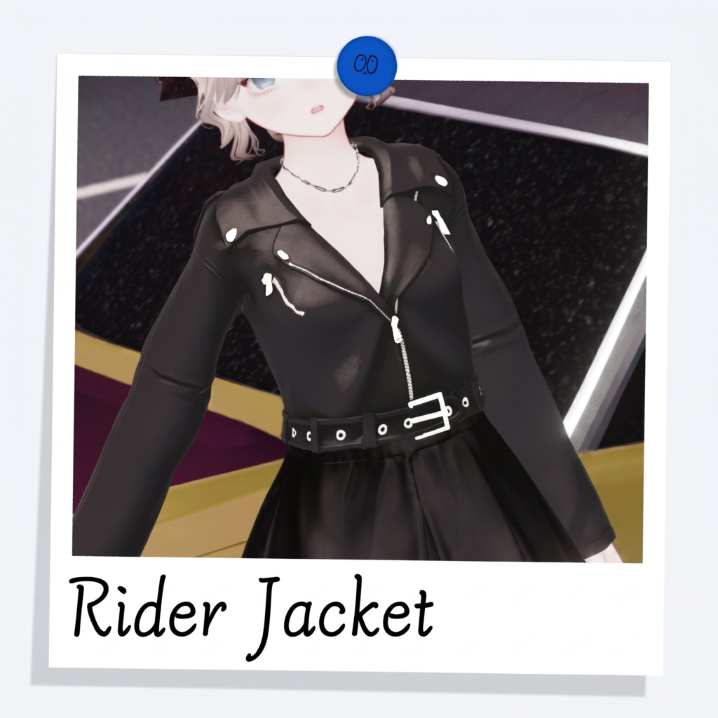 [16種対応] Short Rider Jacket