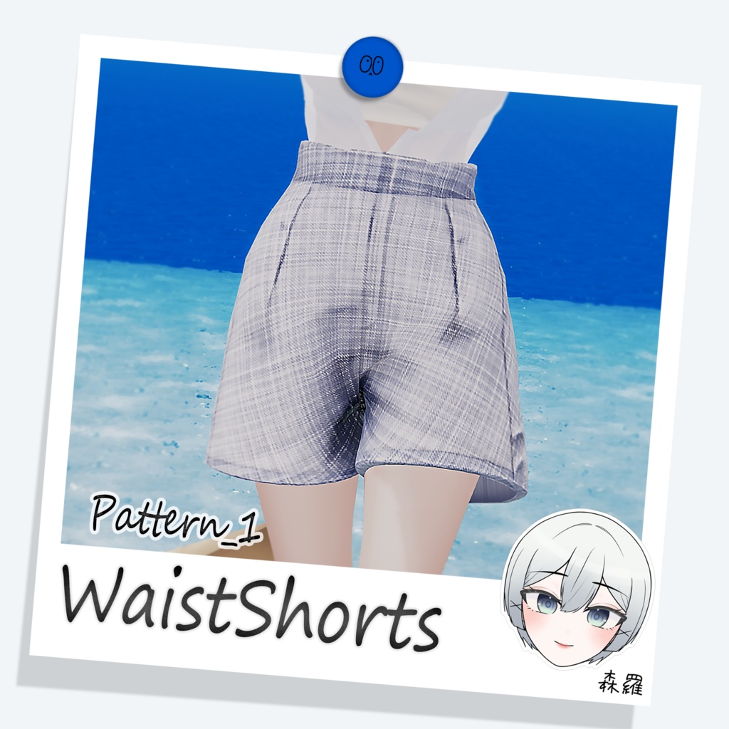 [森羅] HighWaistShorts