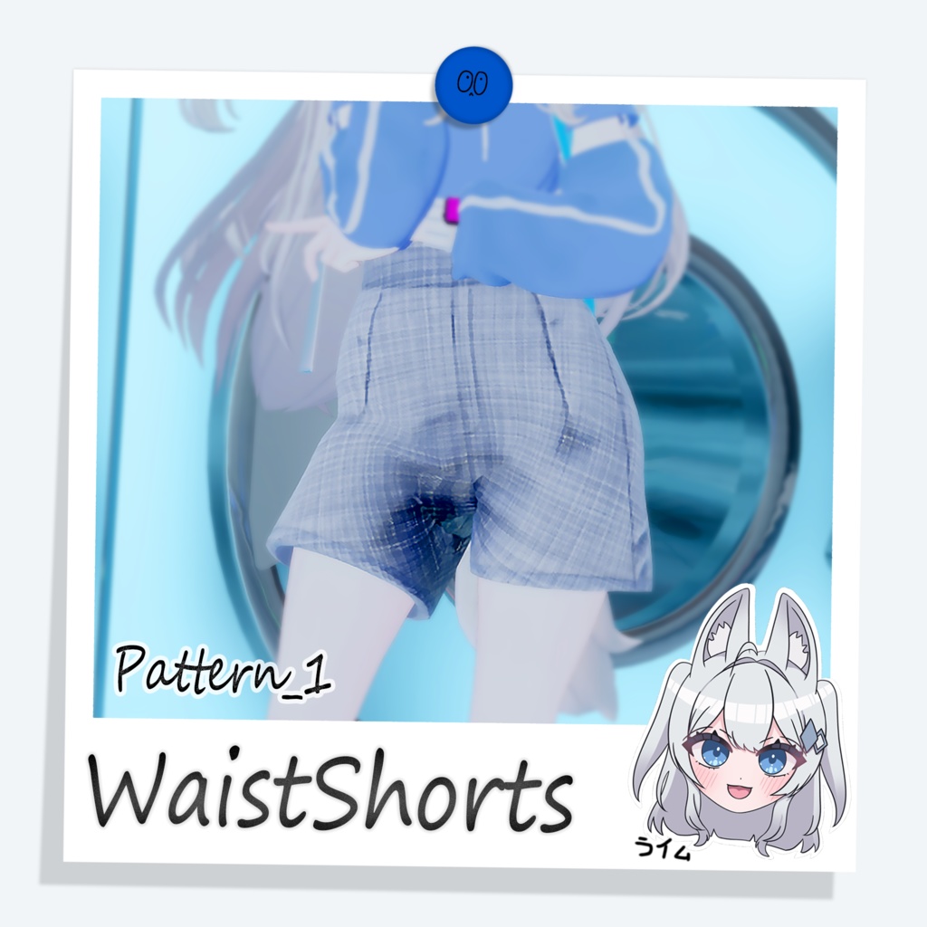 [ライム] HighWaistShorts