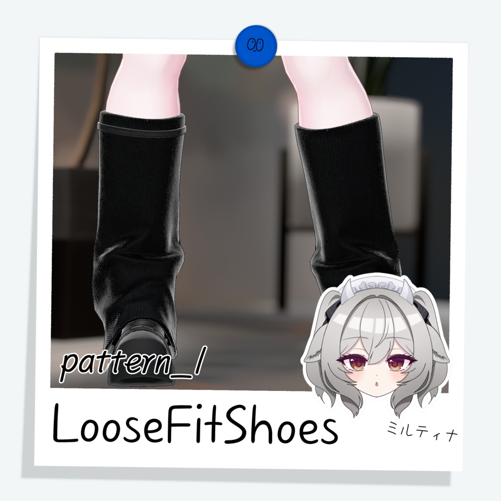 [ミルティナ] LooseFitShoes