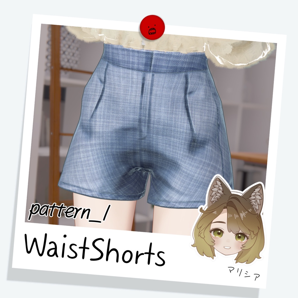 [マリシア] HighWaistShorts