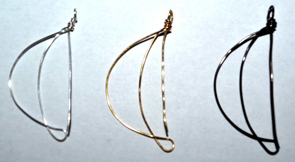 Moon&Snowflake イヤリング・ピアス/ペンダントトップ