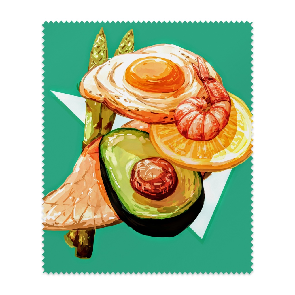 眼鏡がおいしくなる布