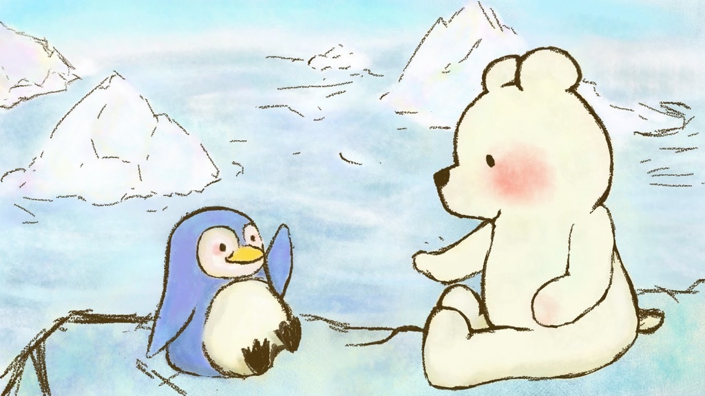 しろくまとペンギンの雑談