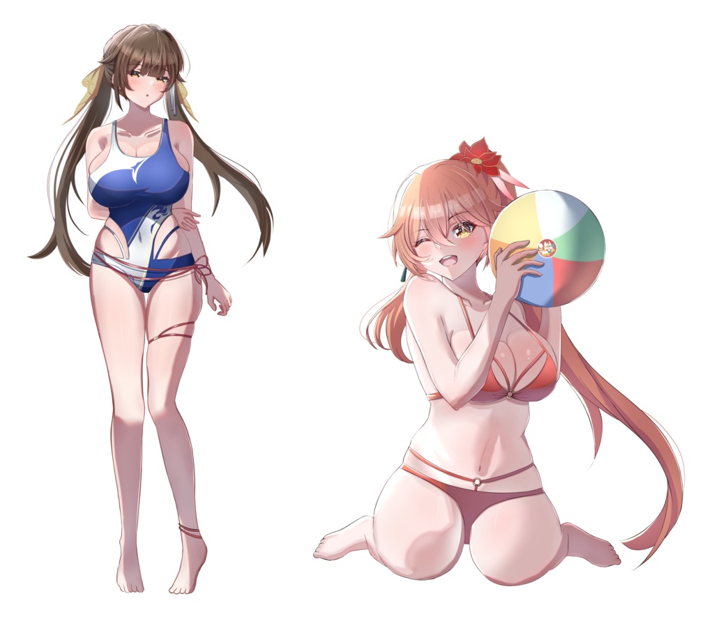 【c106】 水着アクリルスタンド 素裳・桂乃芬　
