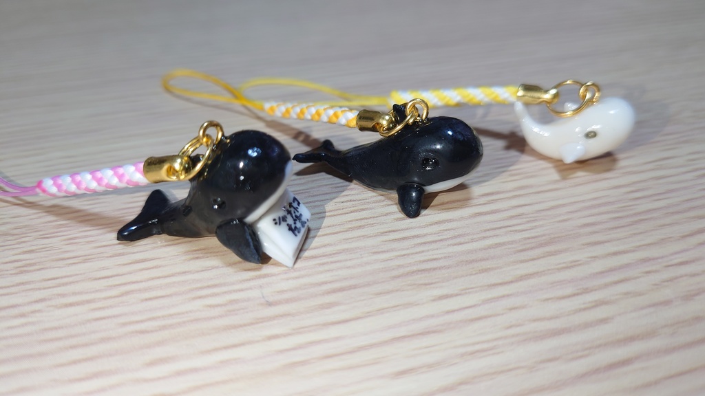 キーホルダー シャチ