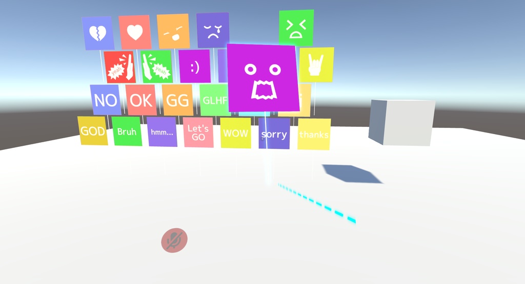 エモート看板(VRC用)