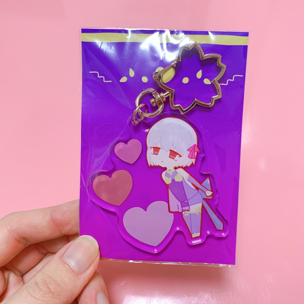 カーマアクリルキーホルダー