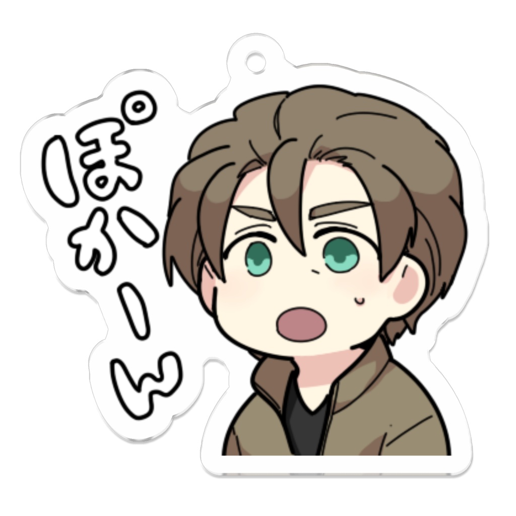 スタンプ風アクキー