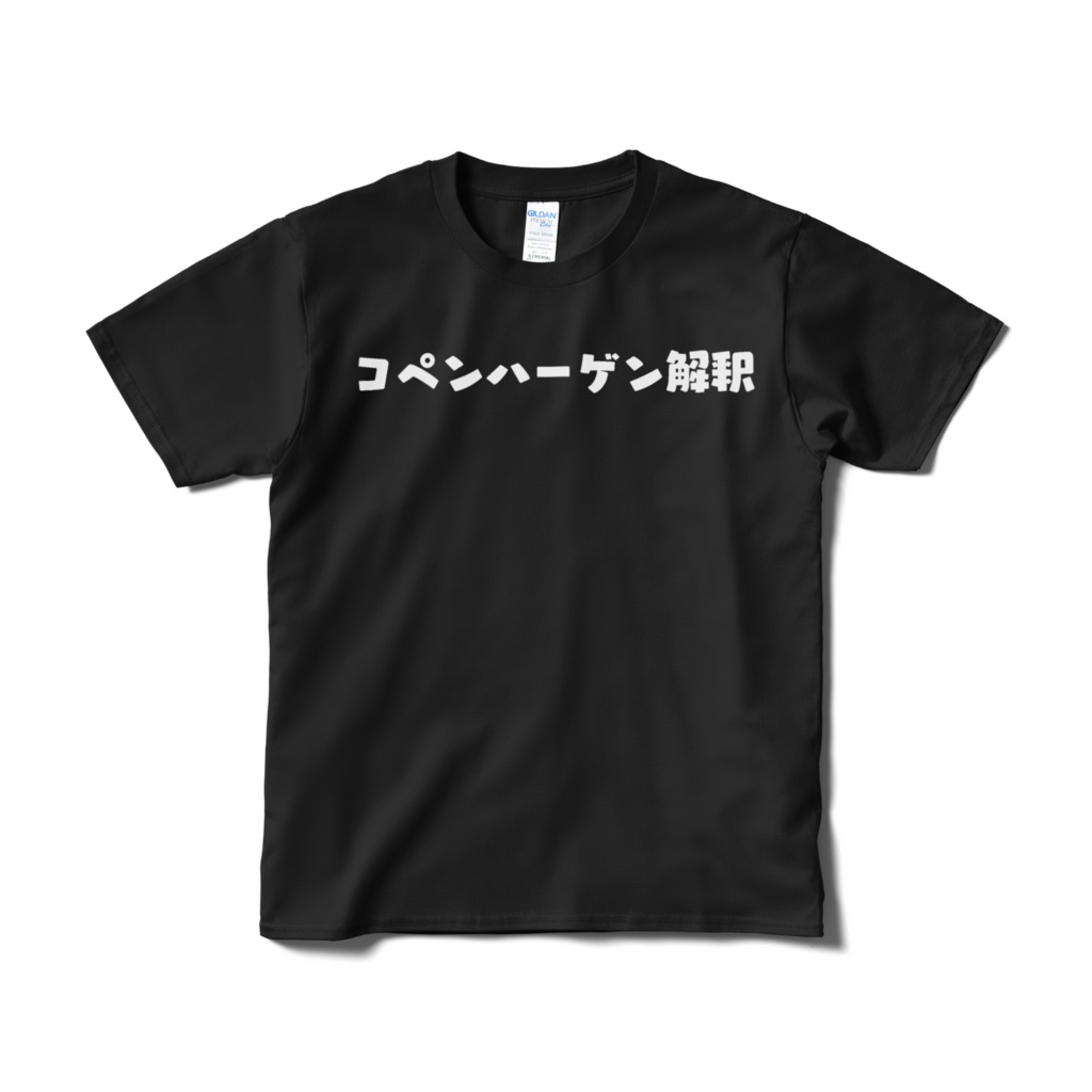 Copenhagen interpretation T-shirt (Black)
