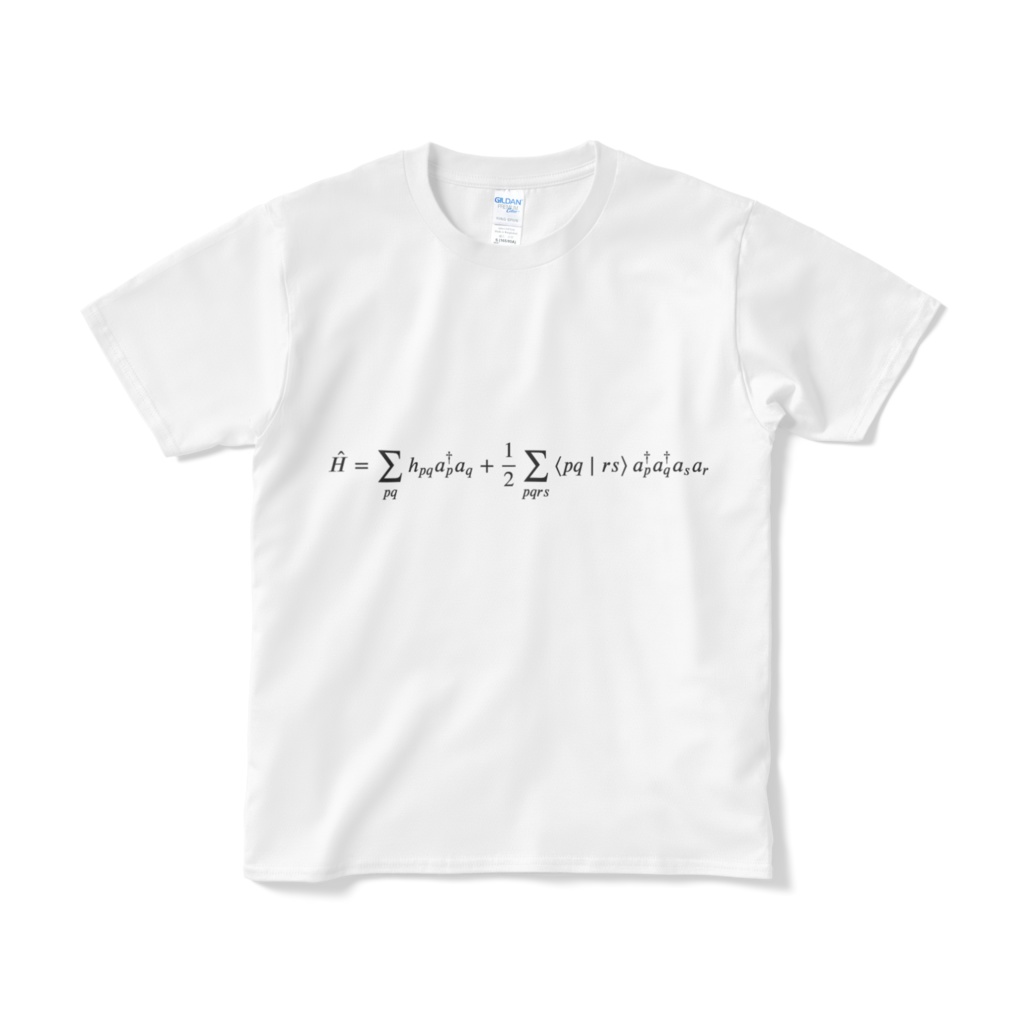第二量子化ハミルトニアンTシャツ