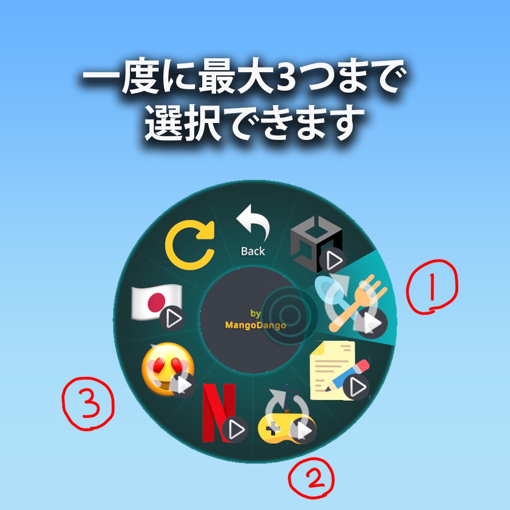 『エモバブ』 EmojiBubble | 3D Accessories for VRChat Avatar