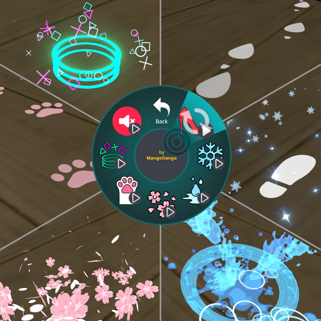 『トコトコ』 Tokotoko | Footsteps VFX & SFX System for VRChat Avatar