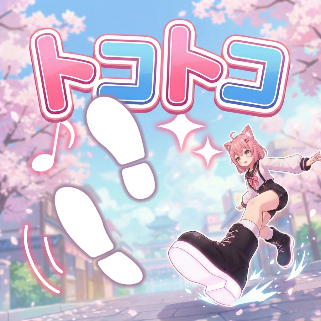 『トコトコ』 Tokotoko | Footsteps VFX & SFX System for VRChat Avatar