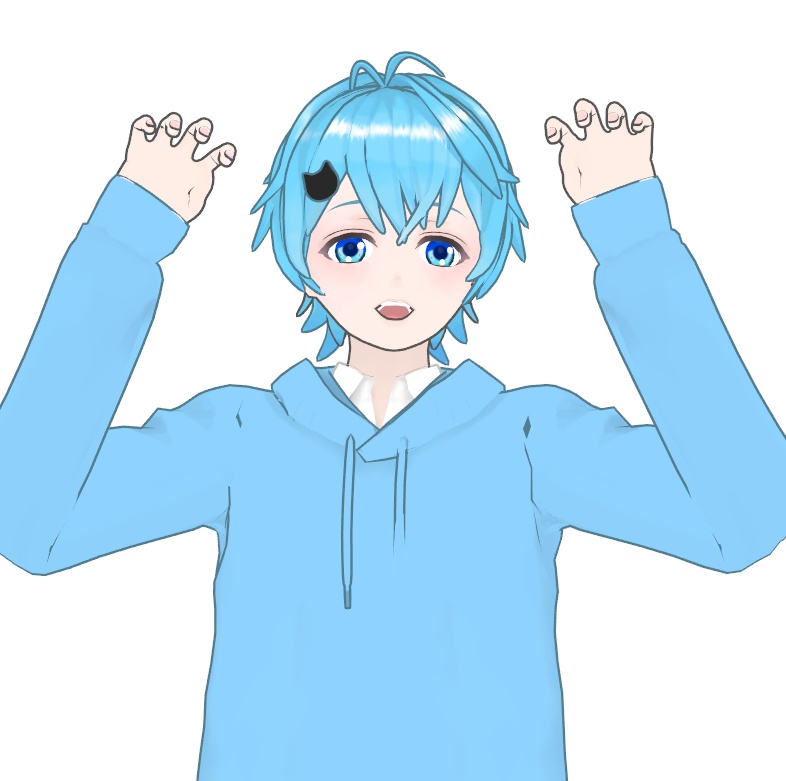 MMDモデル「そらねこver0.1」