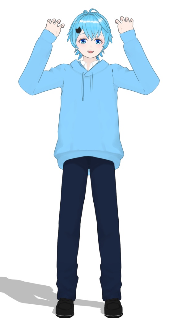 MMDモデル「そらねこver0.1」