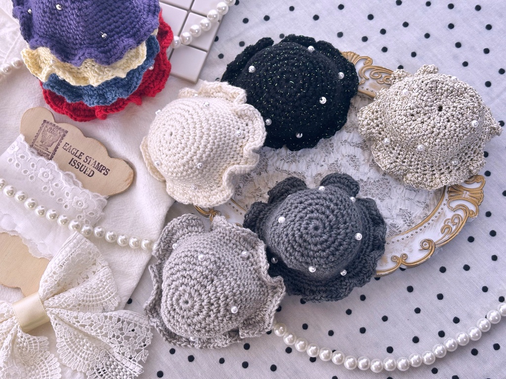 【10cm】frill hat