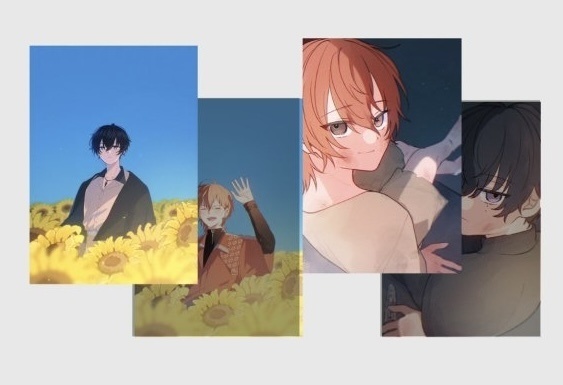 絵柄が変わるポスカセット