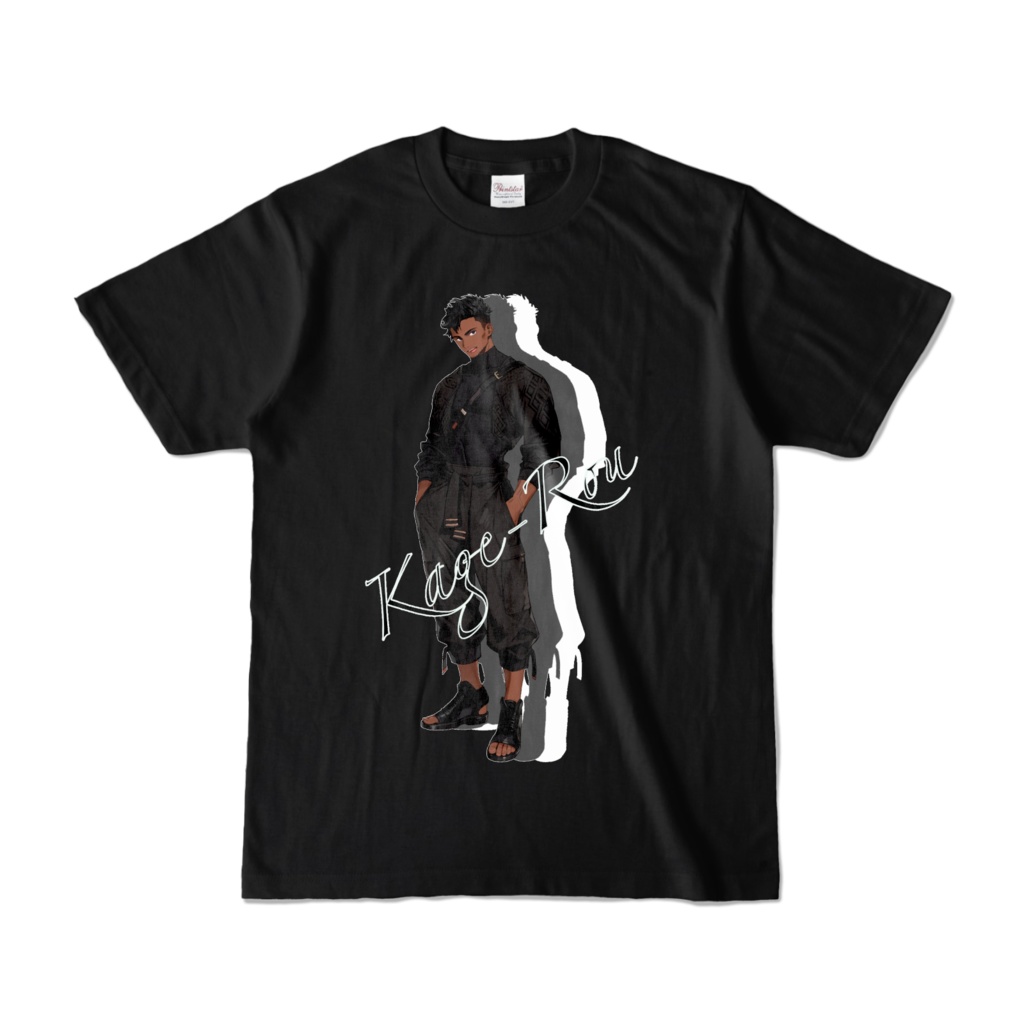 影ロウカラーTシャツ