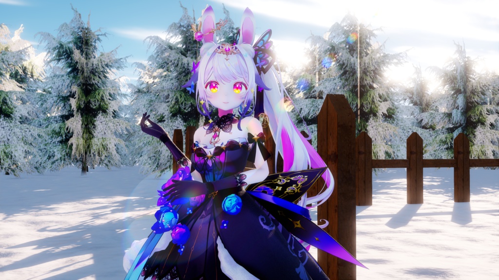 蘭音reine 【MMD MODEL DL】