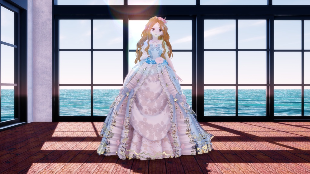 司城來夢 Princess【MMD  MODEL DL】