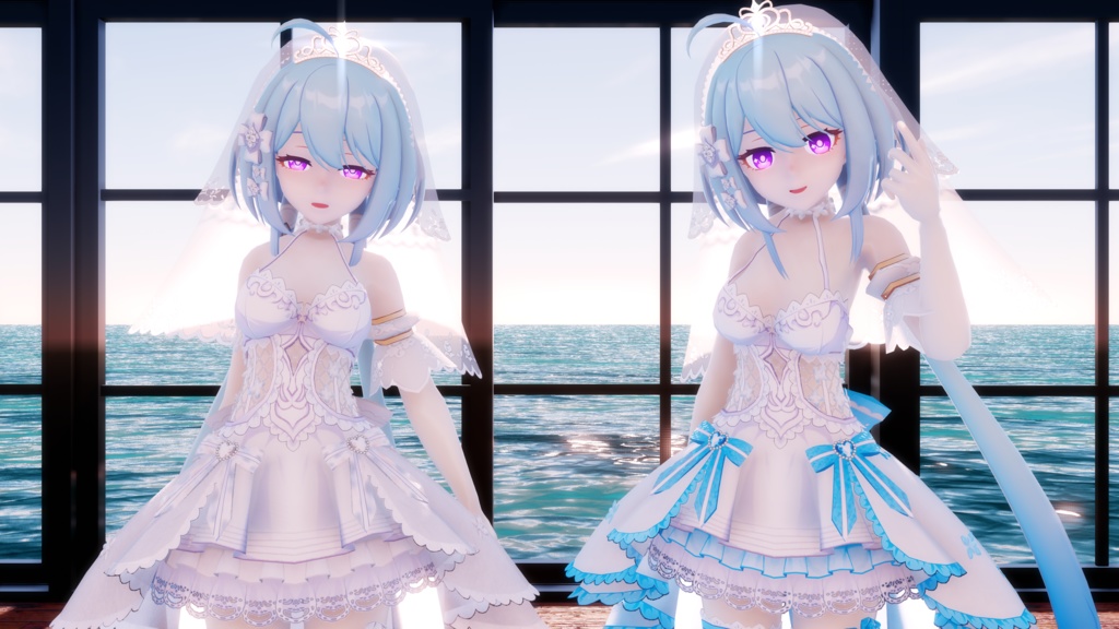 花嫁格蕾修【MMD MODEL DL】