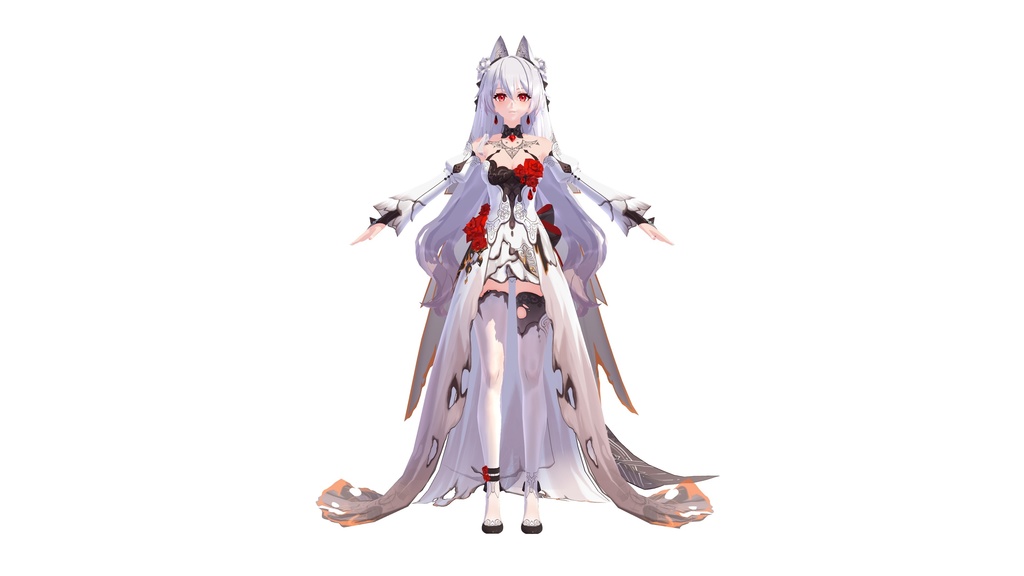 大月下花嫁【MMD MODEL DL】