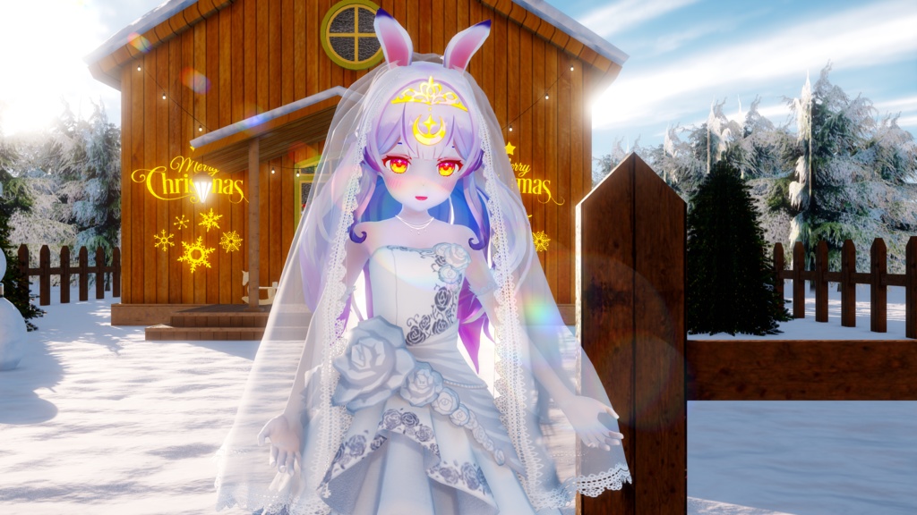 花嫁蘭音reine 【MMD MODEL DL】