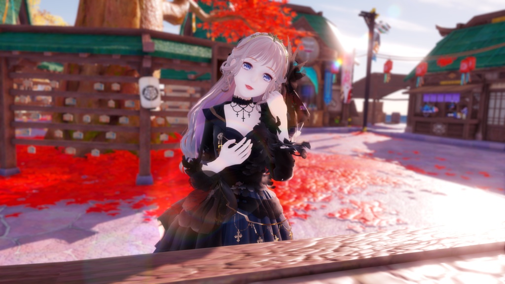 Shinning Nikki闪耀暖暖 雾夜咏叹【MMD Model DL】