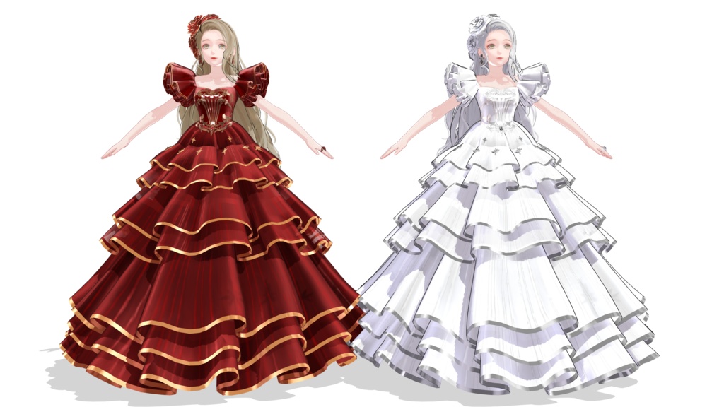 Shining nikki Diamond Arena闪耀暖暖 钻石竞技场【MMD MODEL DL】