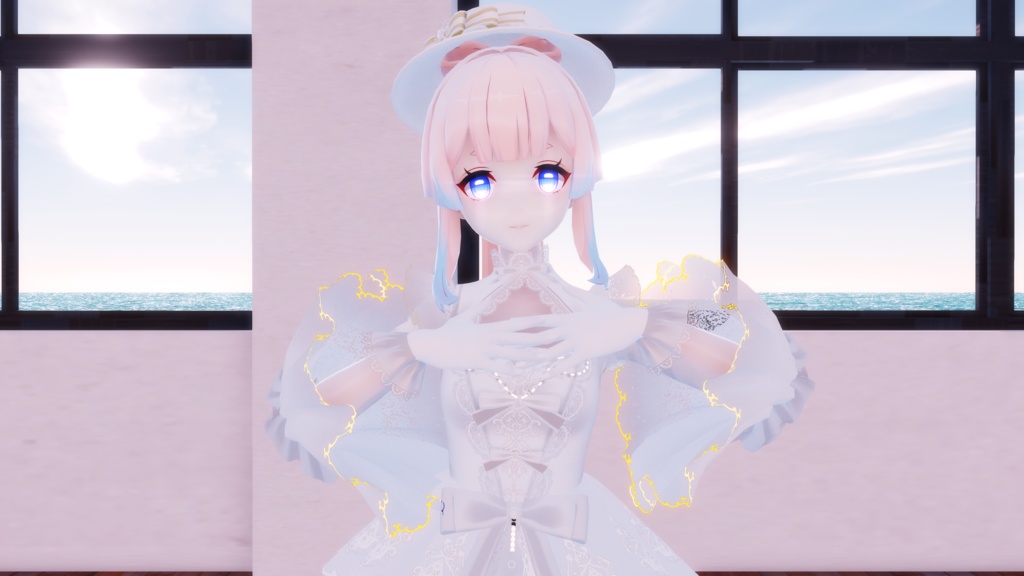 Kokomi Carved Gold 心海 繁金刻影【MMD Model DL】