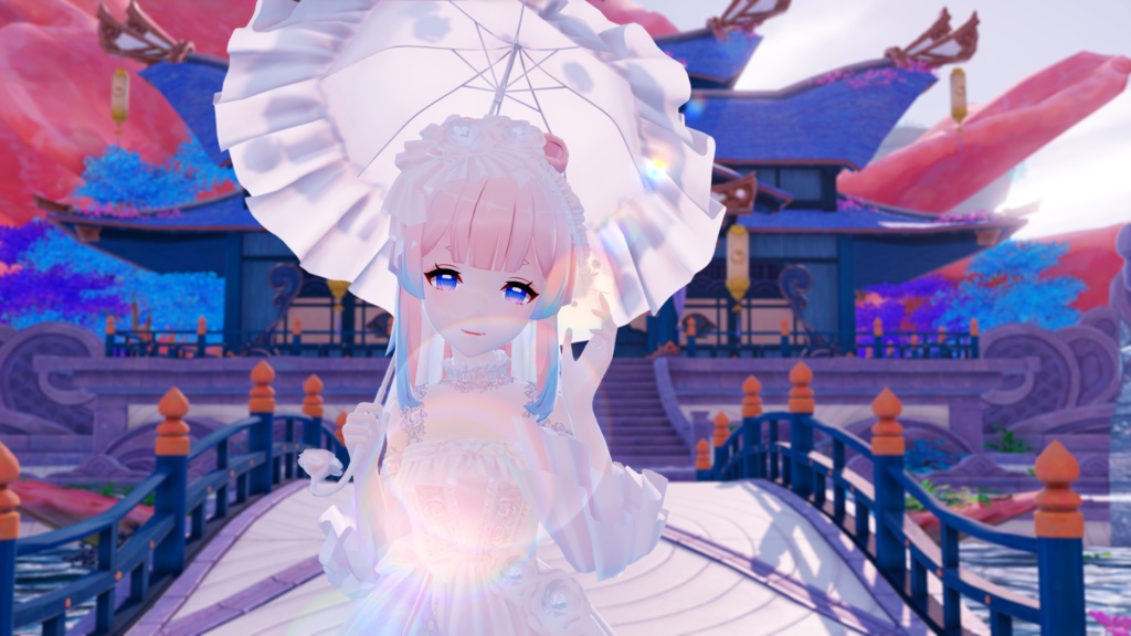 花嫁心海  Wedding kokomi【MMD MODEL DL】