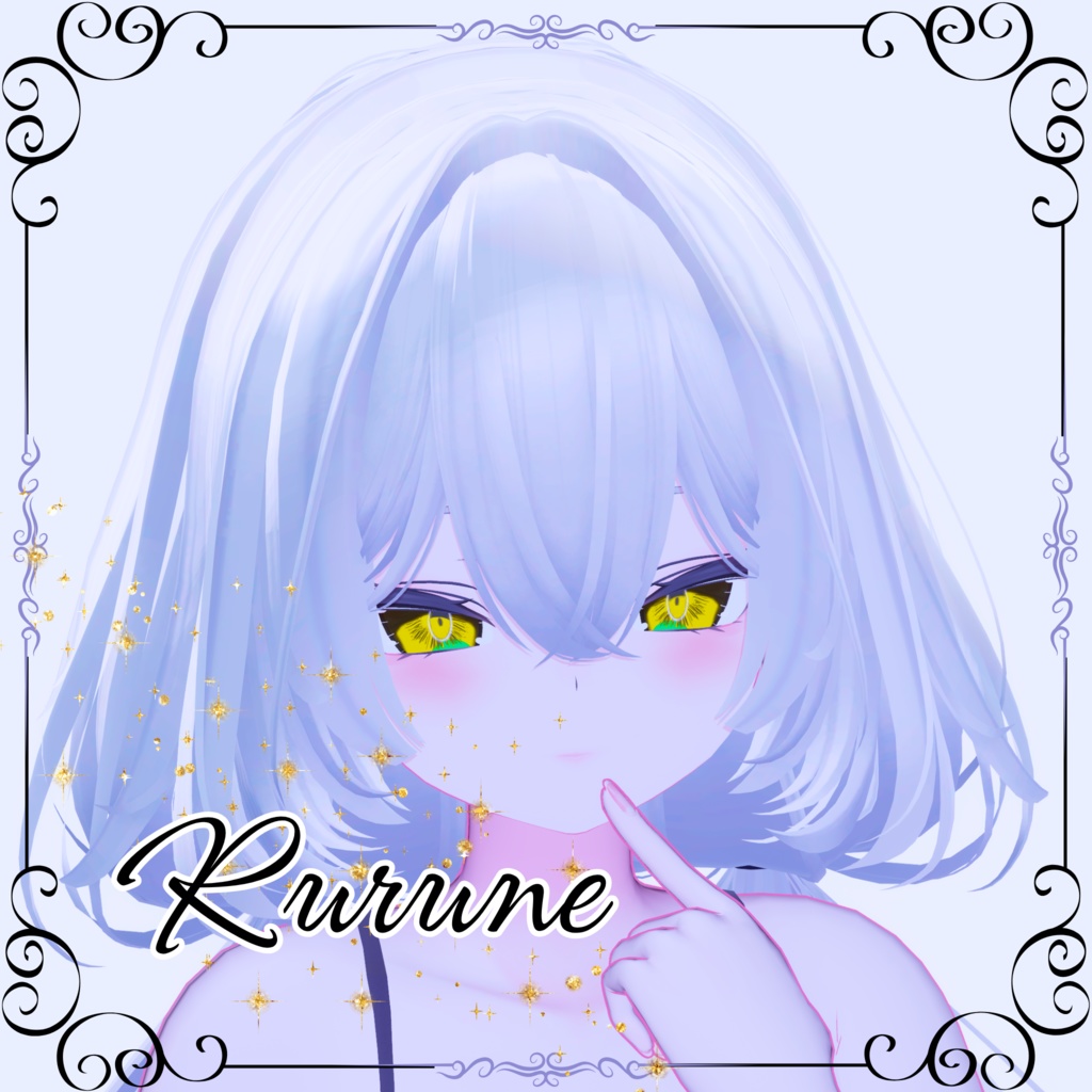 【6アバター対応】ZBERA Eye Texture