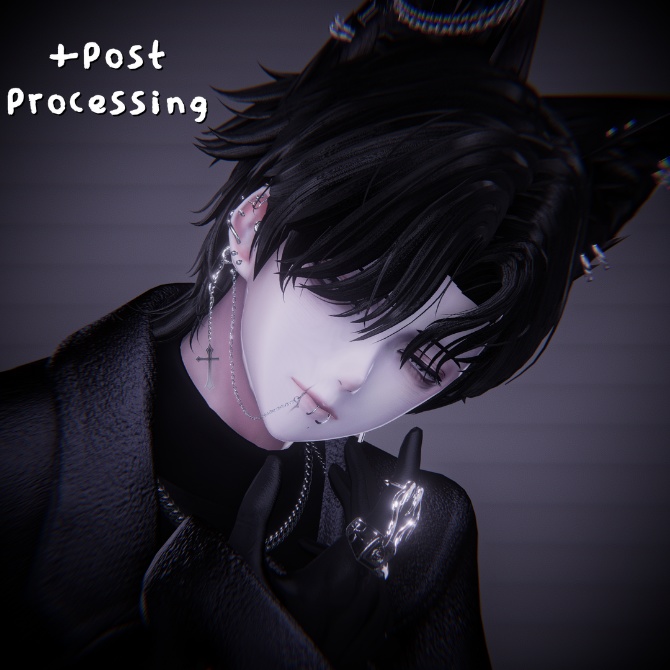 【Liltoon】minase material setting + Post Processing