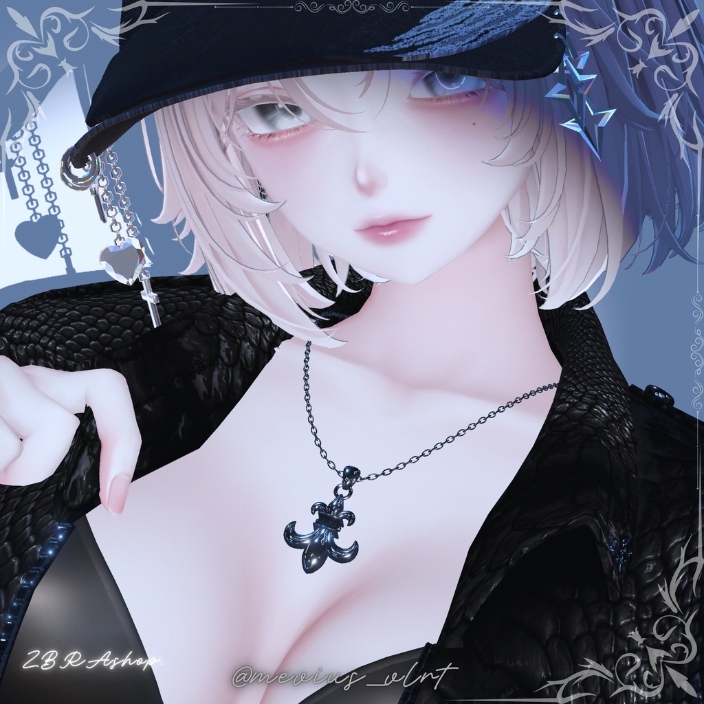 【Flare Neck】オリジナル3Dモデル