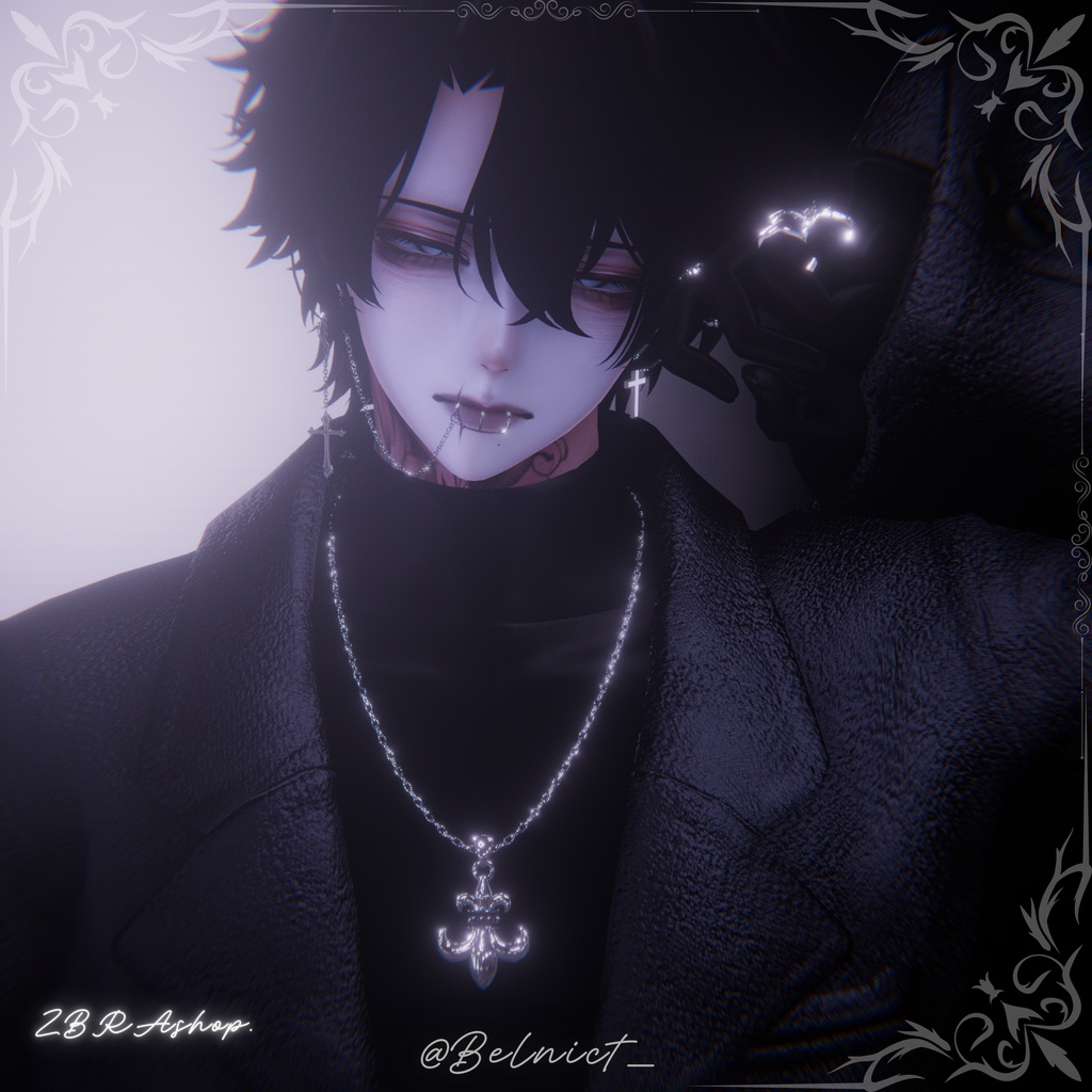 【Flare Neck】オリジナル3Dモデル