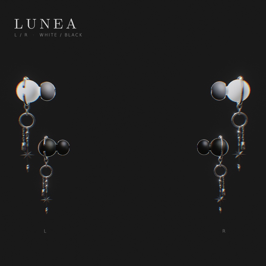 【VRChat向け】LUNEA~Jewelry Earbuds~